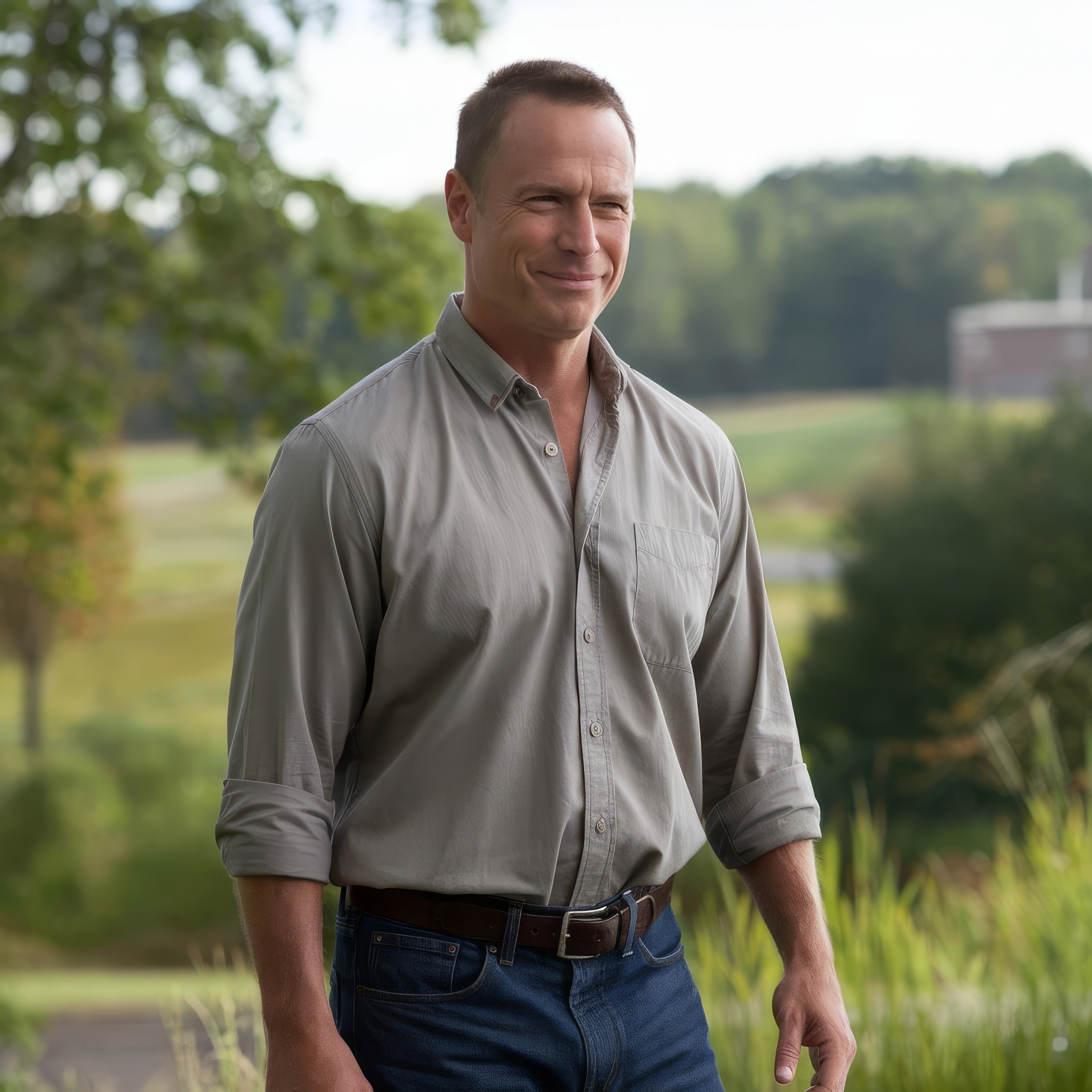 Client standing outside completed ADU project in Dallas by Go ADU Dallas