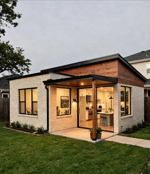 Satisfied Dallas homeowner after ADU project completion by Go ADU Dallas